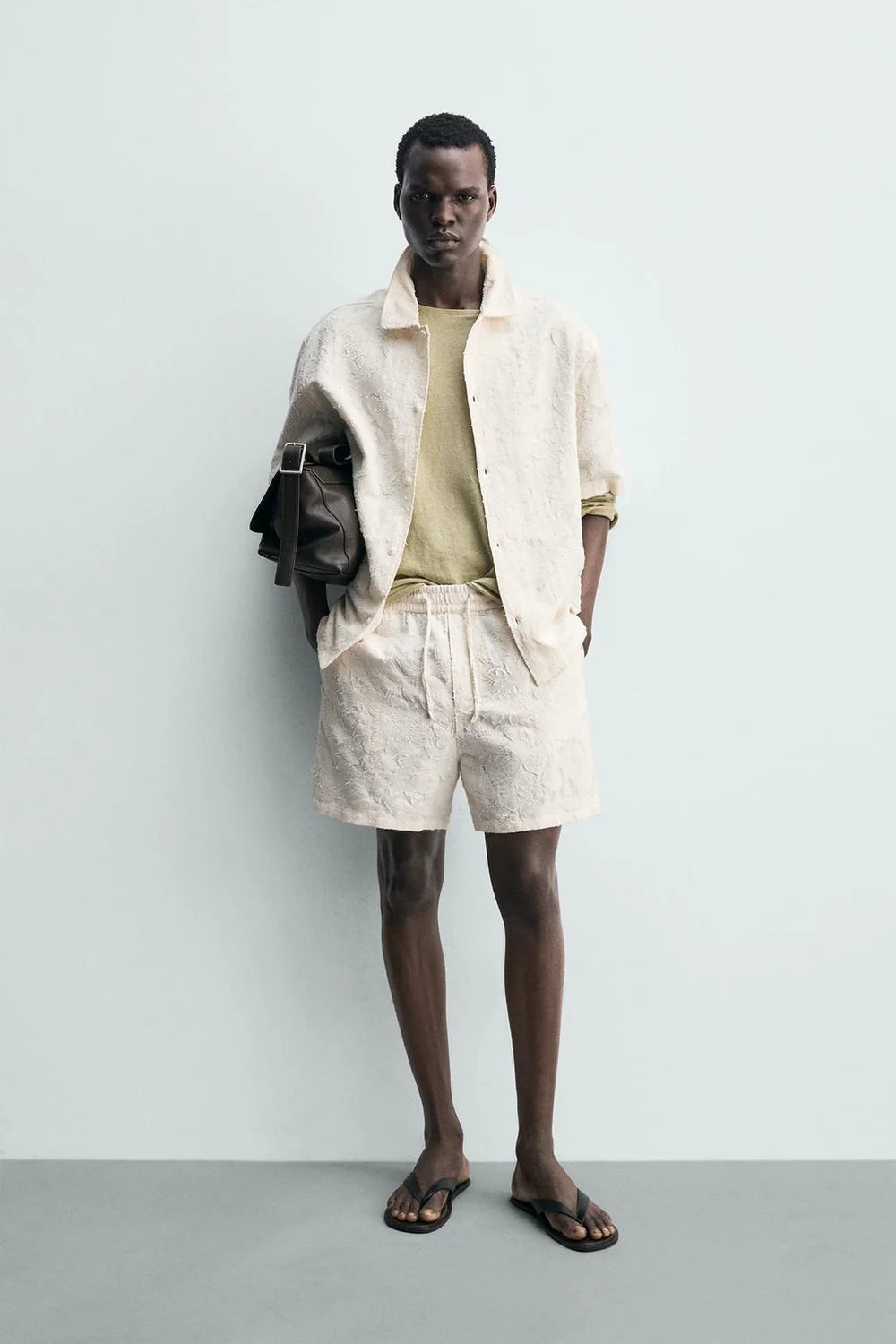 TEXTURED JACQUARD SHIRT